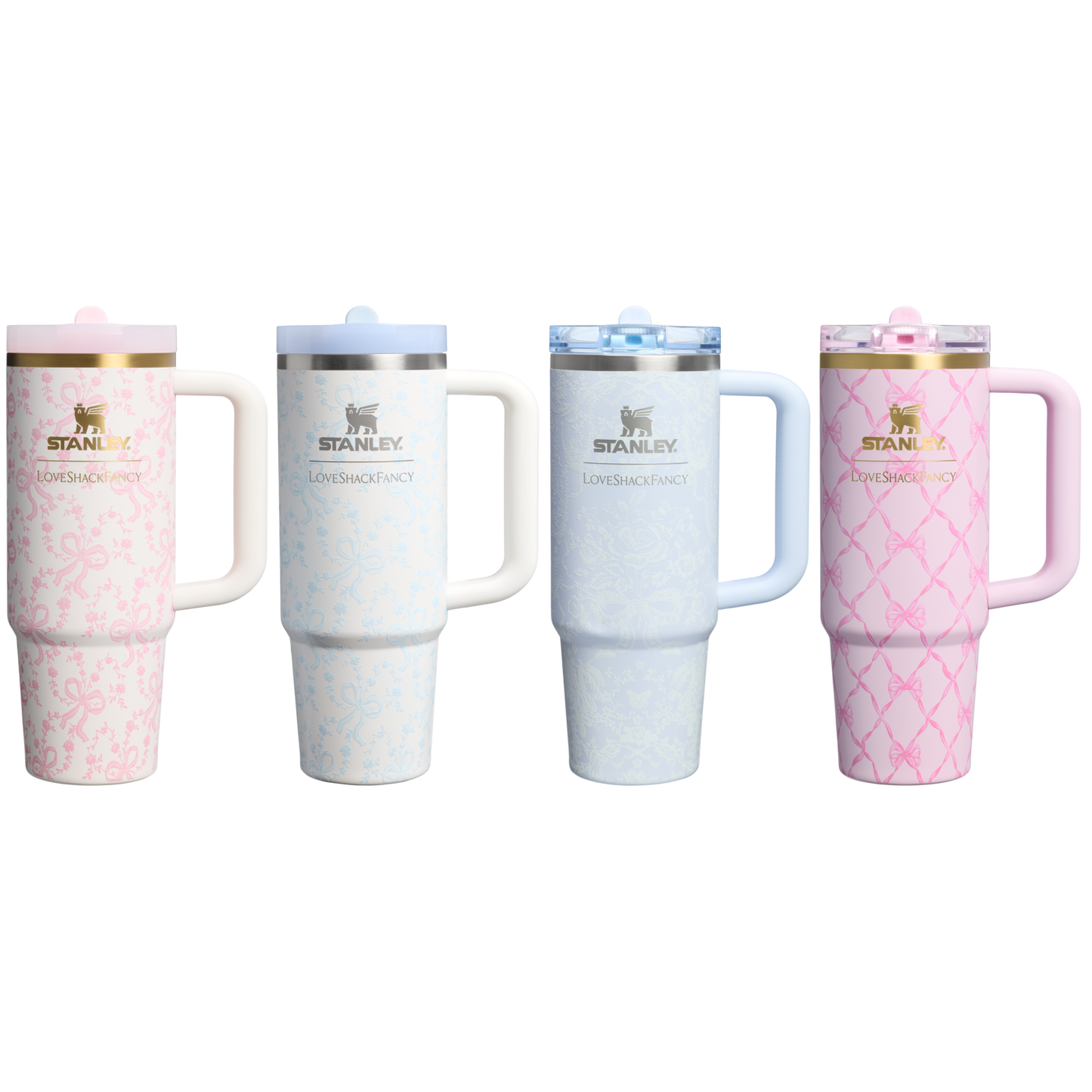 Stanley 1913 x LoveShackFancy Holiday The Quencher ProTour Set 4-pack | 30 OZ SS4